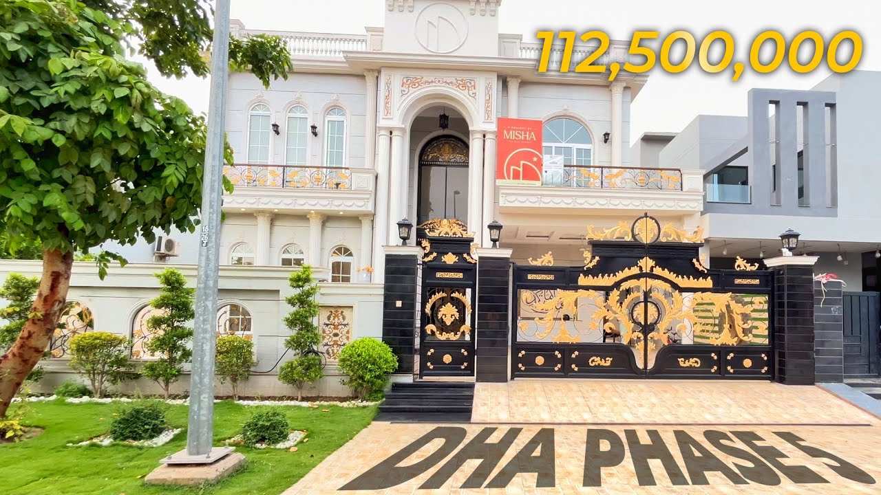 Stunning Spanish Design 1 Kanal House in DHA Phase 5, Sector J | Luxury Living in Lahore