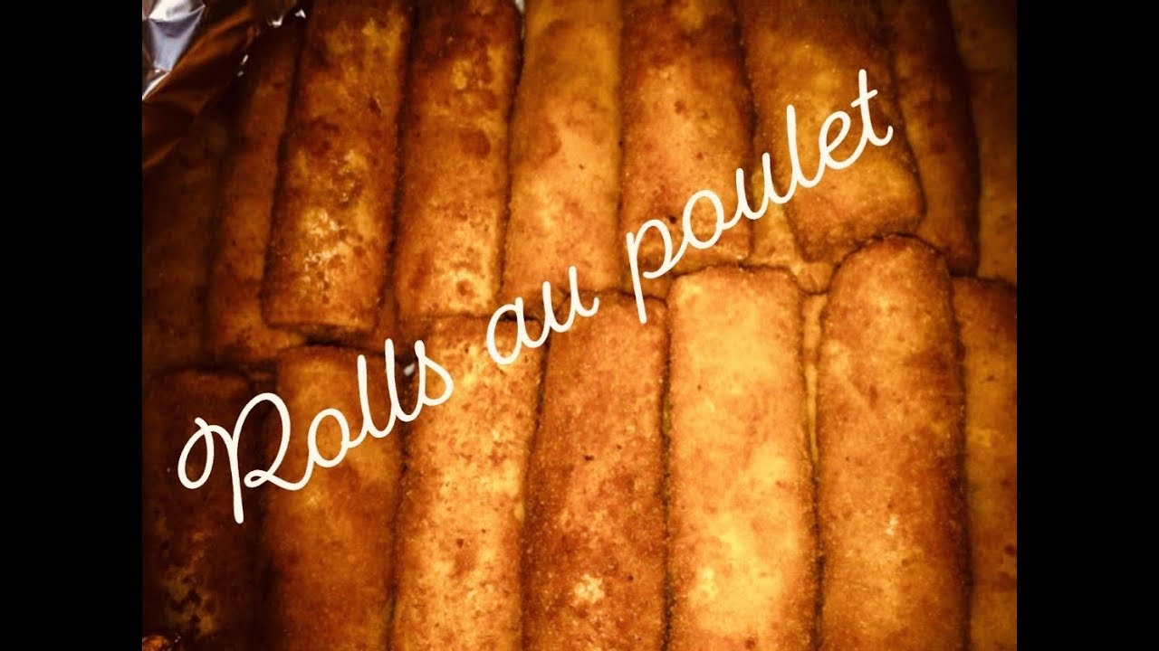 COMMENT FAIRE DES ROLLS AU POULET / DES ROLLS INDIEN / CHICKEN ROLLS