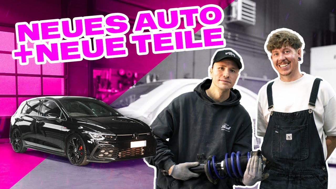Holyhall | NEUES AUTO + NEUE TEILE | Mal wieder ENTSPANNT SCHRAUBEN 😍 GOLF 8 GTI H&R FEDERN ❤️‍🔥