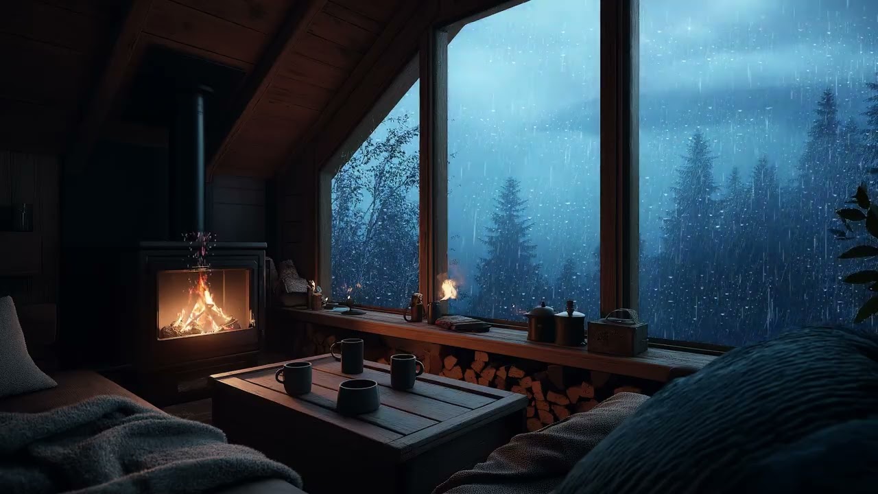Forest Rain for Deep Sleep (3H) 🌙 Insomnia Support & Calm Mind