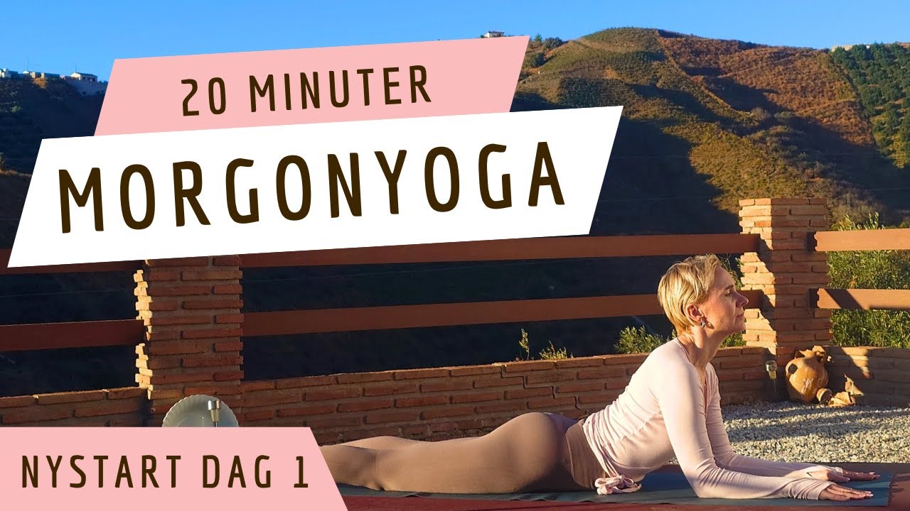 20 min MORGONYOGA. DAG 1 NYSTART 2026. Mjuk yoga för nybörjare & vana.
