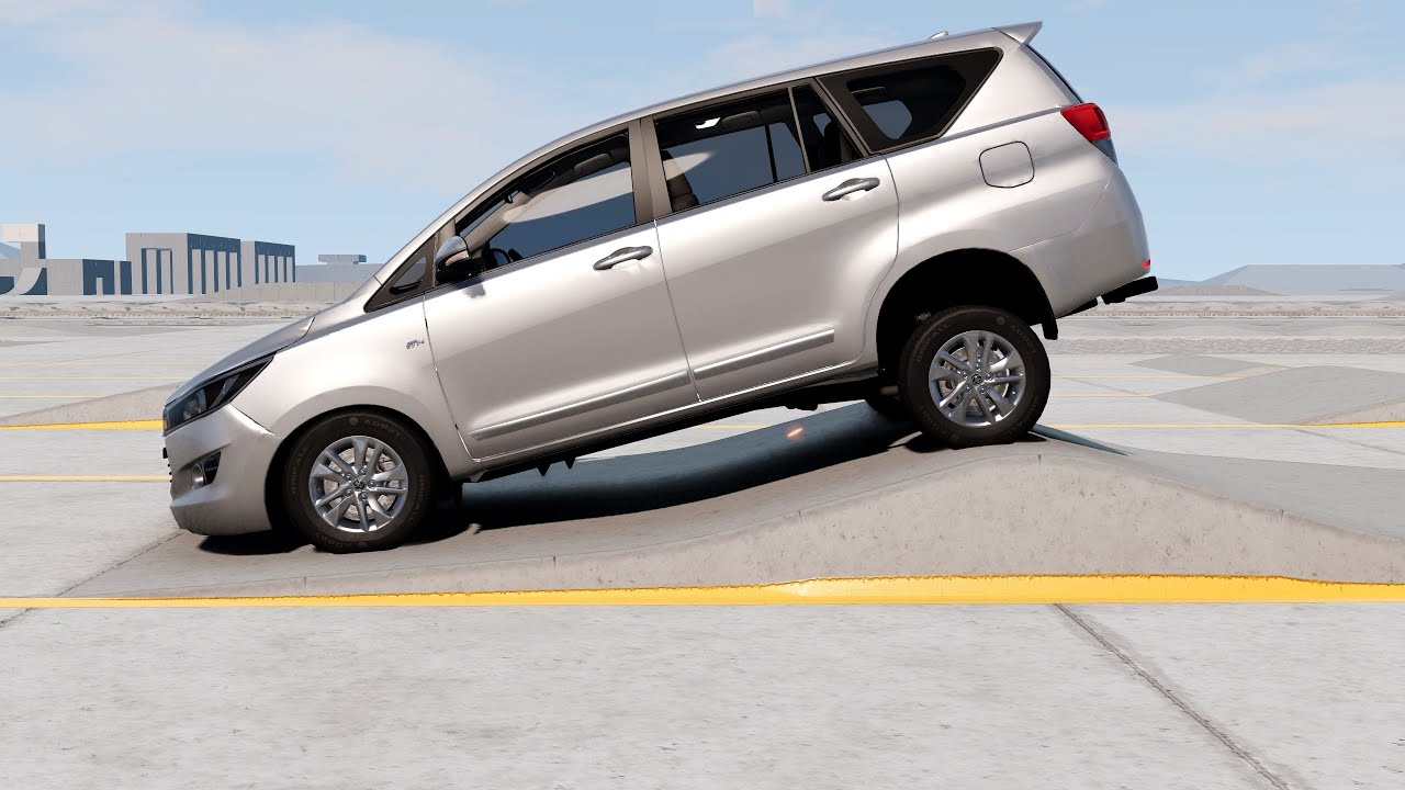 BeamNG Drive - Toyota Innova Reborn Suspension Testing