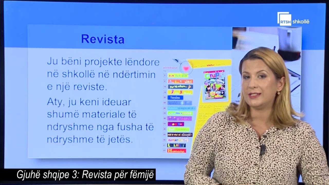 Revista për fëmijë | Gjuhë shqipe 3