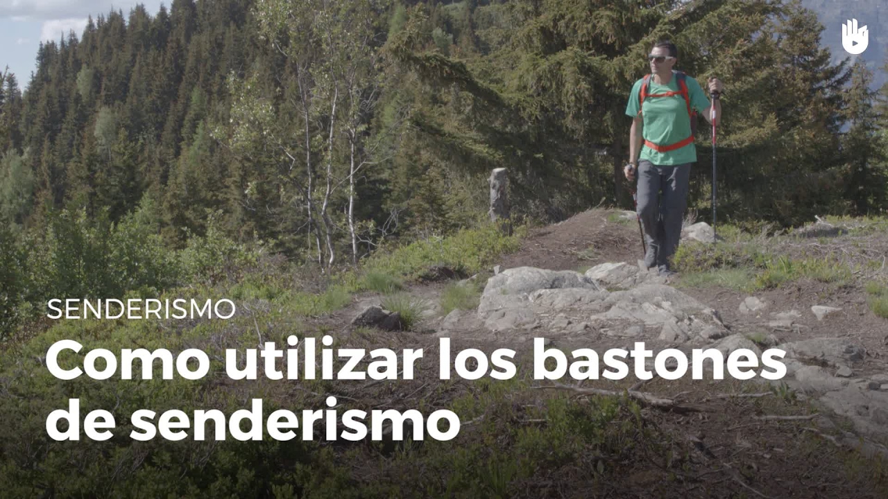 Aprende a utilizar los bastones | Senderismo