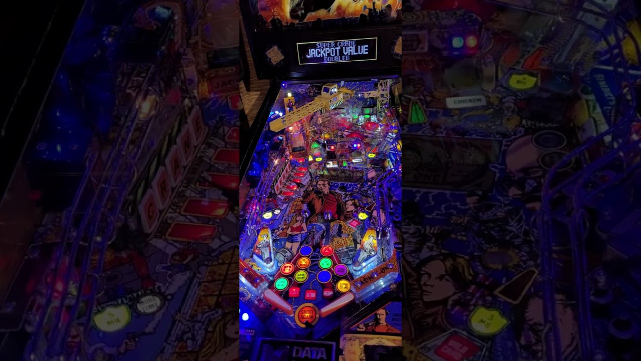 Last Action Hero Pinball machine with pin2dmd