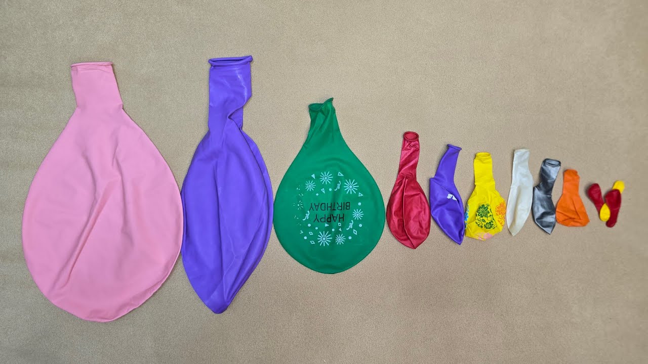 Most Satisfying Balloon Completion Popping ASMR Ever! 🎈✨