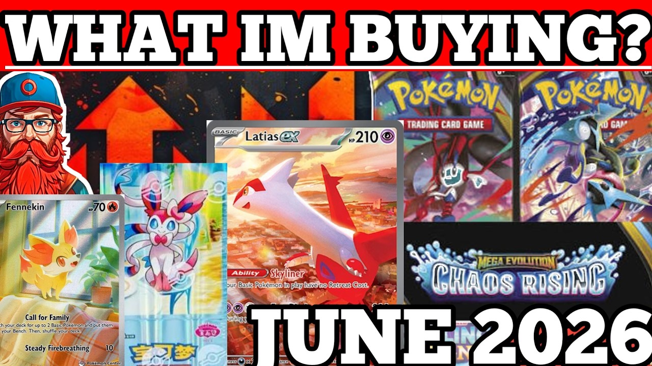 POKEMON INVESTING JUNE 2026! Pok&eacute;mon Cards & Products IM Investing into This Month!