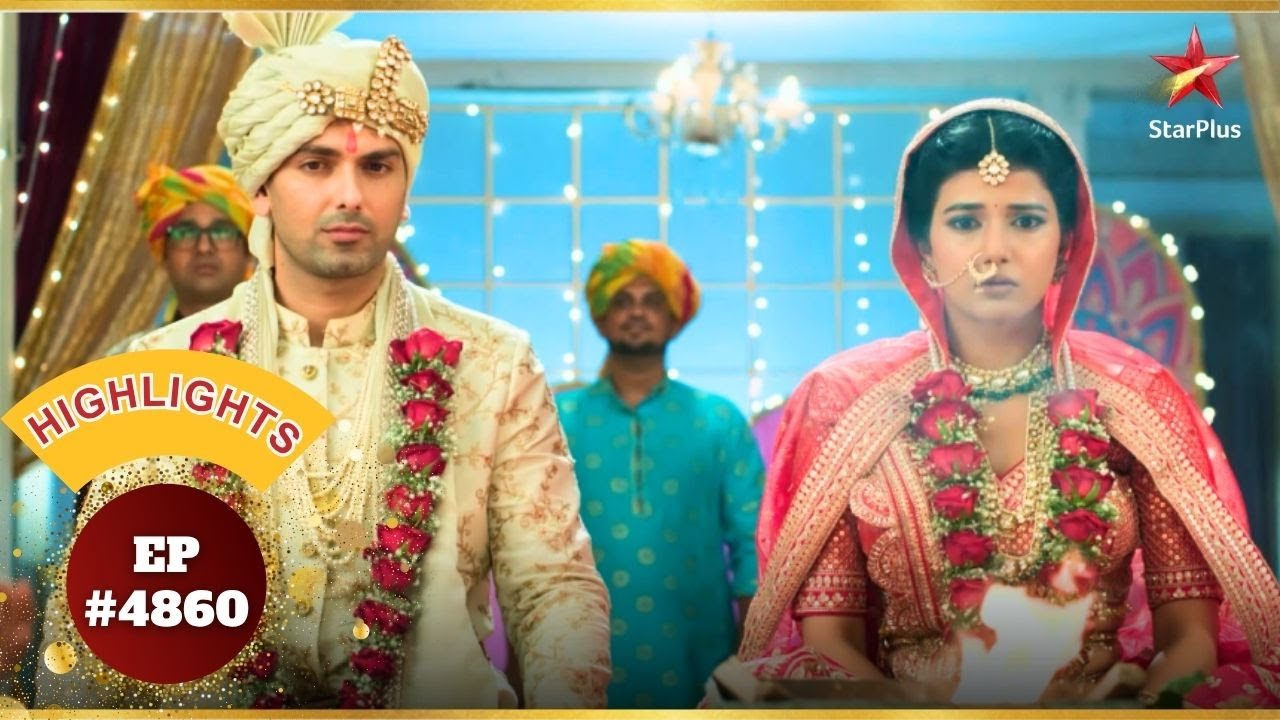 क्या होगी Anshuman-Abhira की शादी? | Ep.4860 |Highlights|Yeh Rishta Kya Kehlata Hai|Mon-Sun |9:30 PM