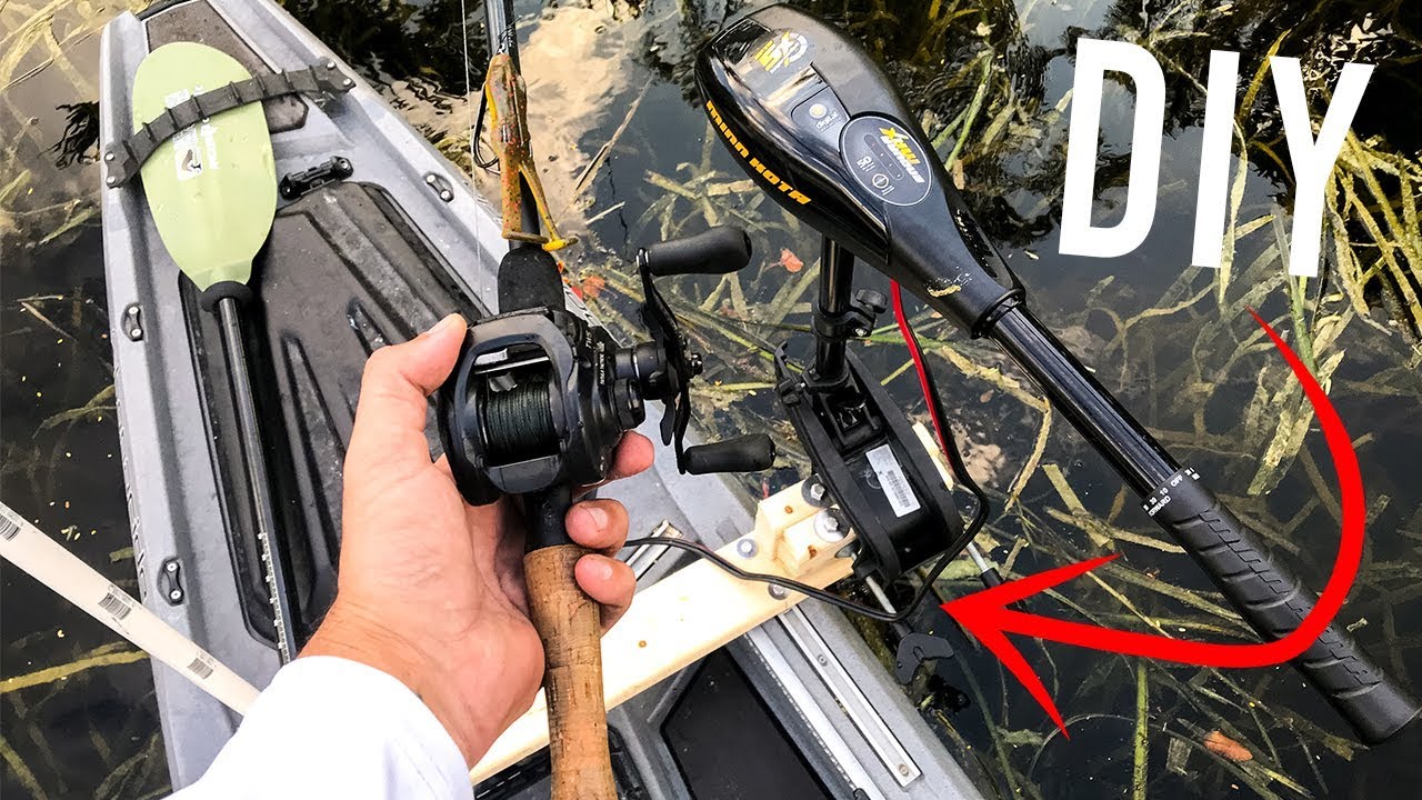 DIY Fishing Kayak Trolling Motor