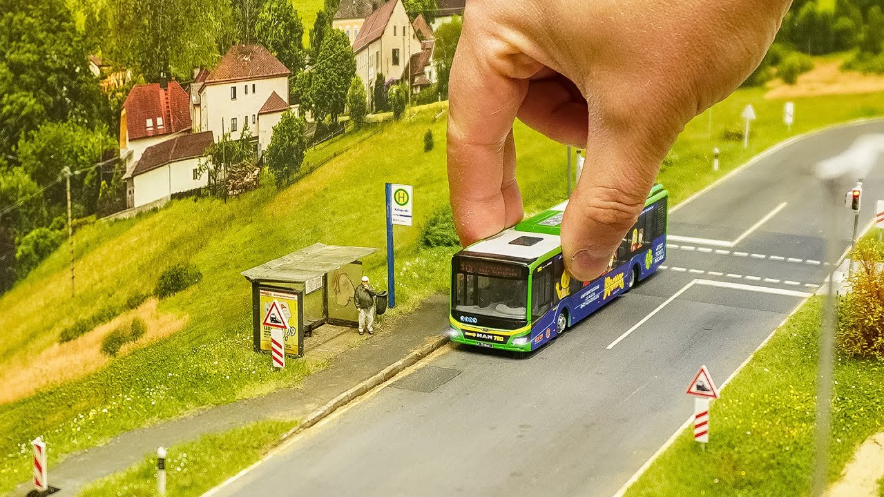 How to Build a REALISTIC Rural Bus Stop for a Model Railroad | Ep. 35