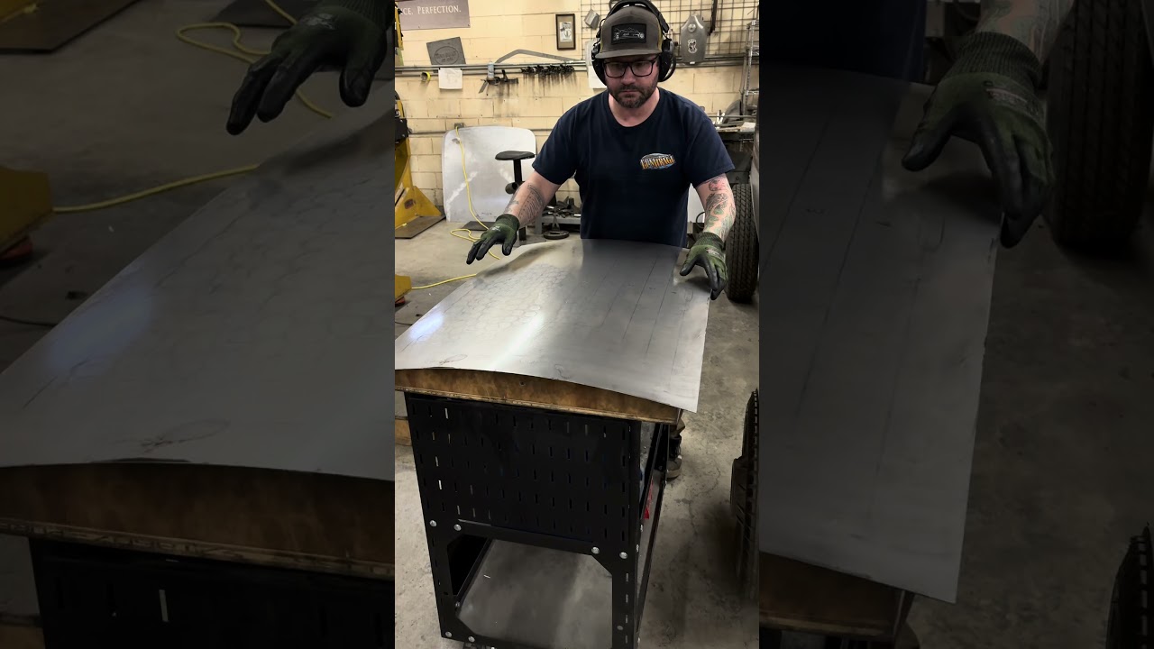 32 Sedan Door Skin #cornfieldcustoms #automobile #32ford  #custommetalwork