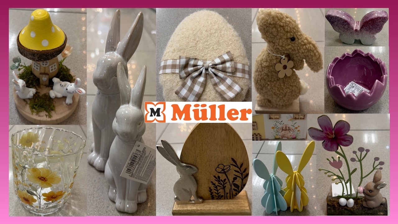 M&Uuml;LLER🌸 Fr&uuml;hlings- und Osterdekorationen 🐰