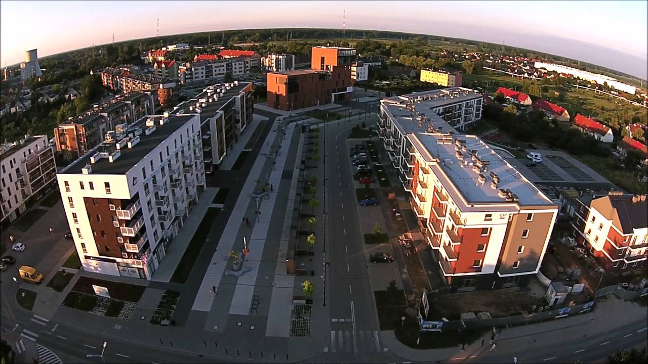 Siechnice z lotu ptaka