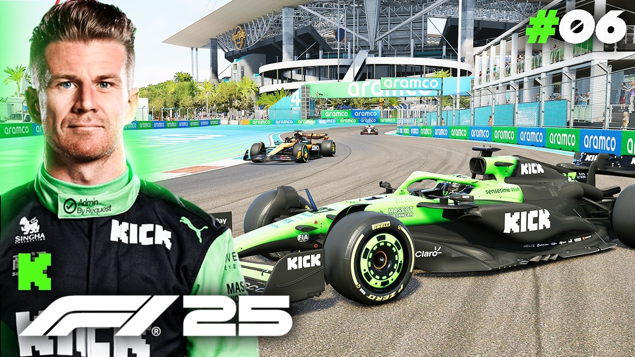 Сможем ли мы выдержать 76 кругов в Майами? F1 25 карьера в Sauber