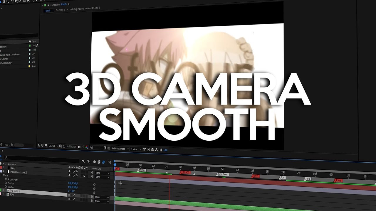 Smooth 3D Camera Movement Tutorial | AE CC 19 | xSense
