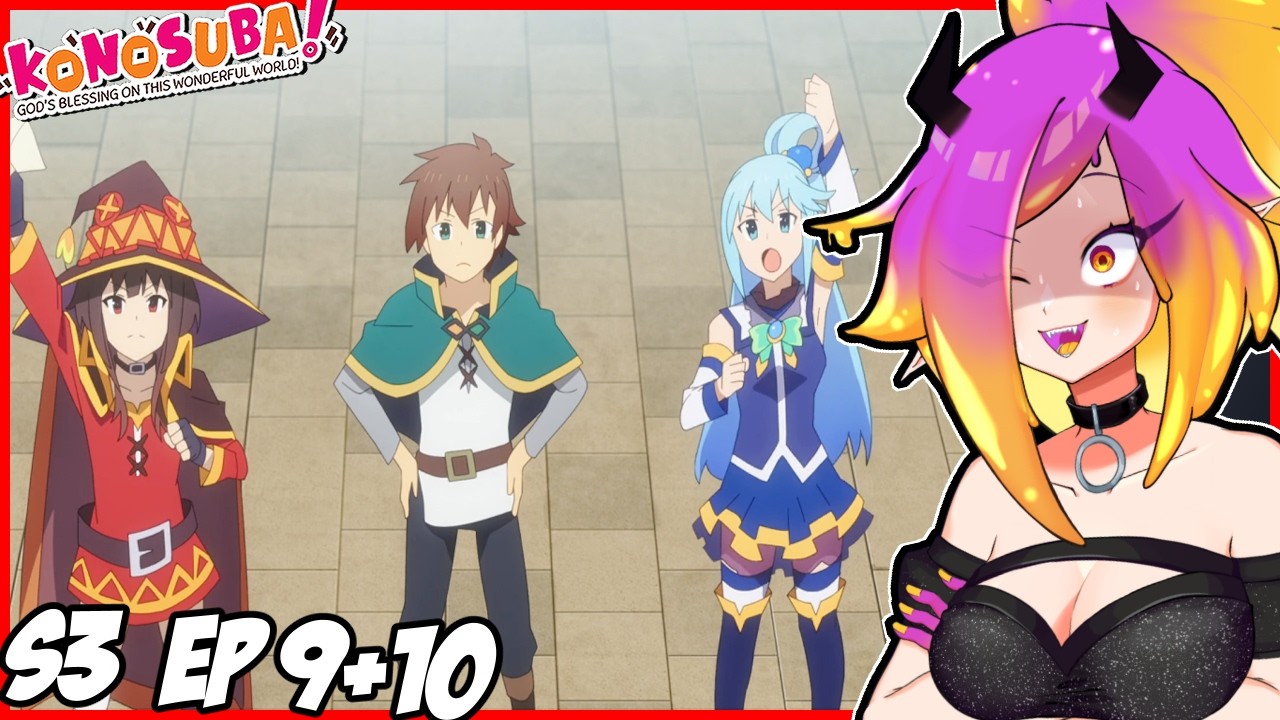 TIME TO SAVE DARKNESS! - Konosuba Season 3 Episode 9 + 10 Reaction