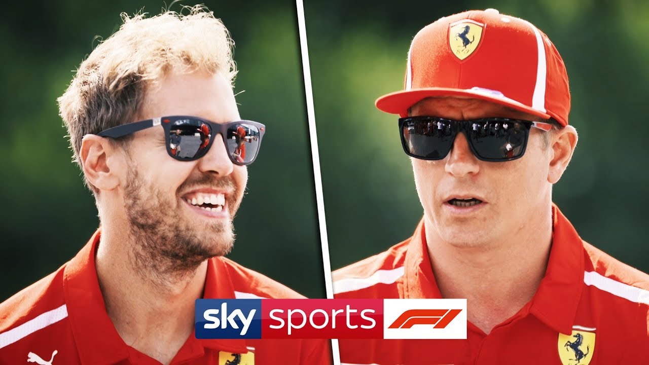 EXCLUSIVE: Kimi Raikkonen & Sebastian Vettel Interview | 