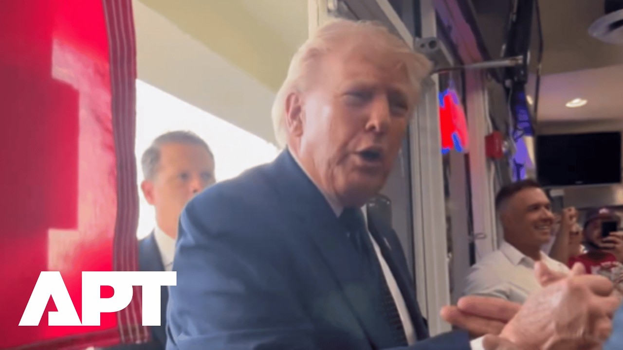 Trump Picks Up Arepas at Venezuelan Restaurant Months After U.S. Move Against Maduro | APT