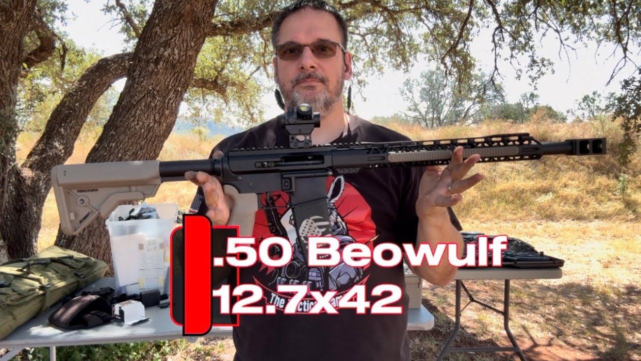 🔥 Bear Creek Arsenal .50 Beowulf (12.7x42) – величайший зверь AR-мощи!