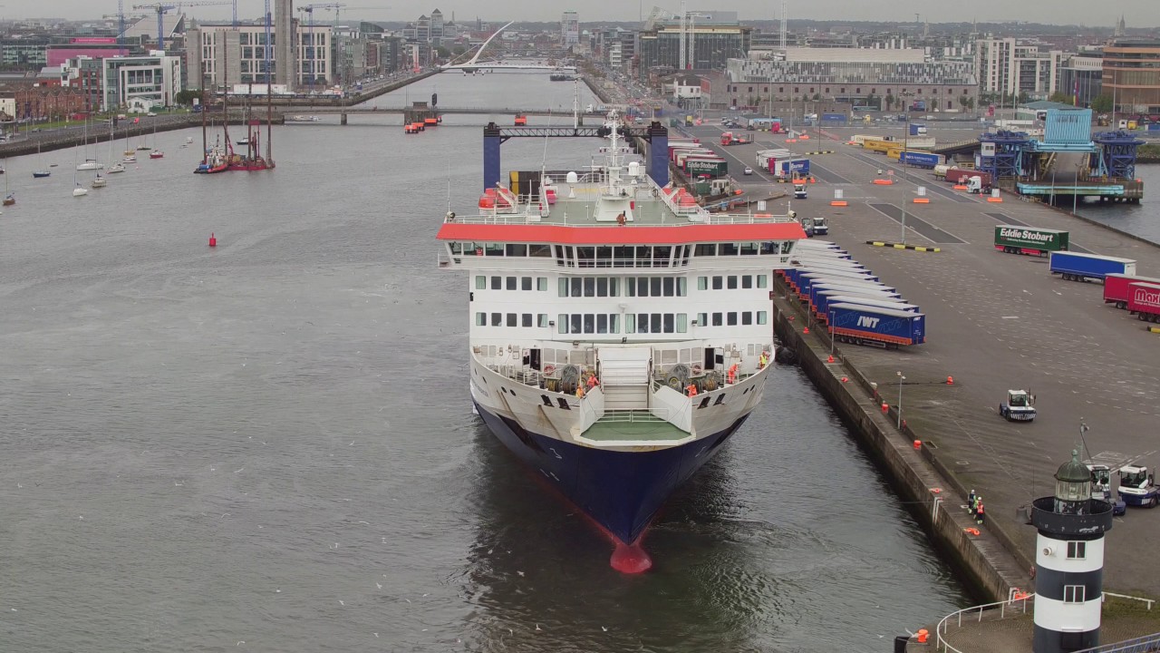 IWT   Dublin Port   4K