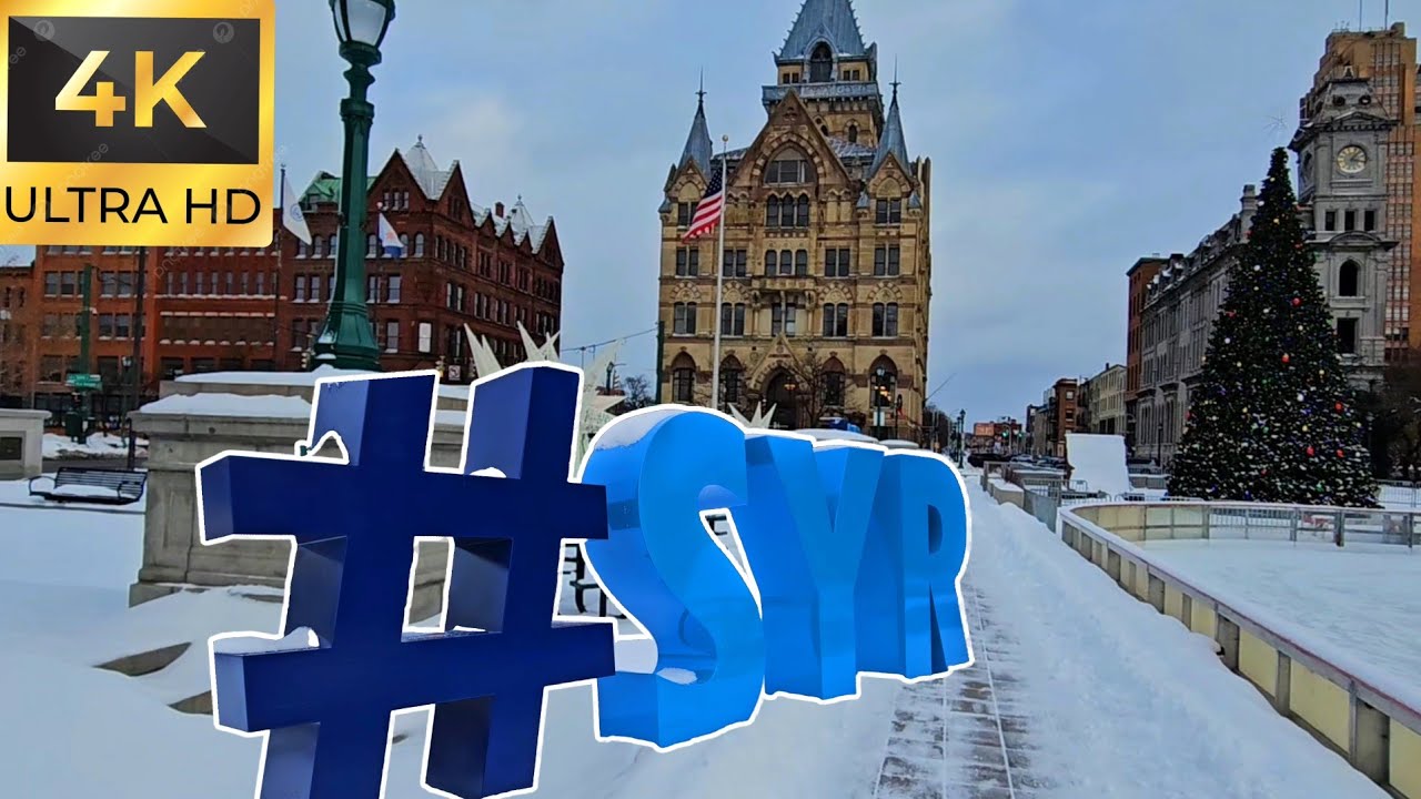 Syracuse,New York December 11 2025 Walk Downtown,Armory square 