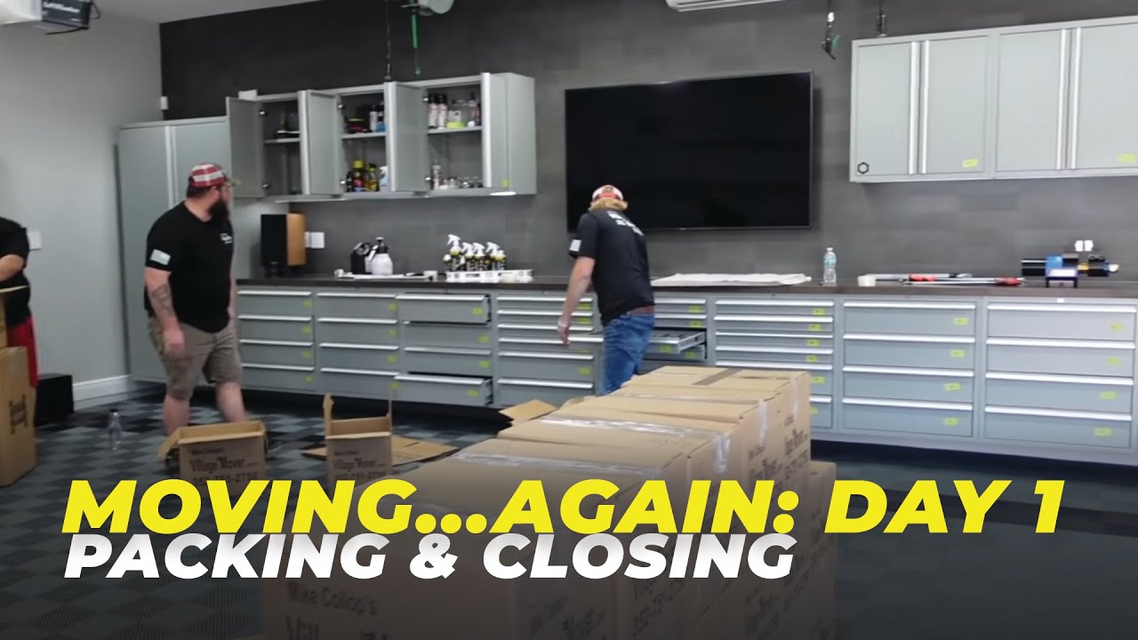 Moving...Again: Day 1 - Packing & Closing