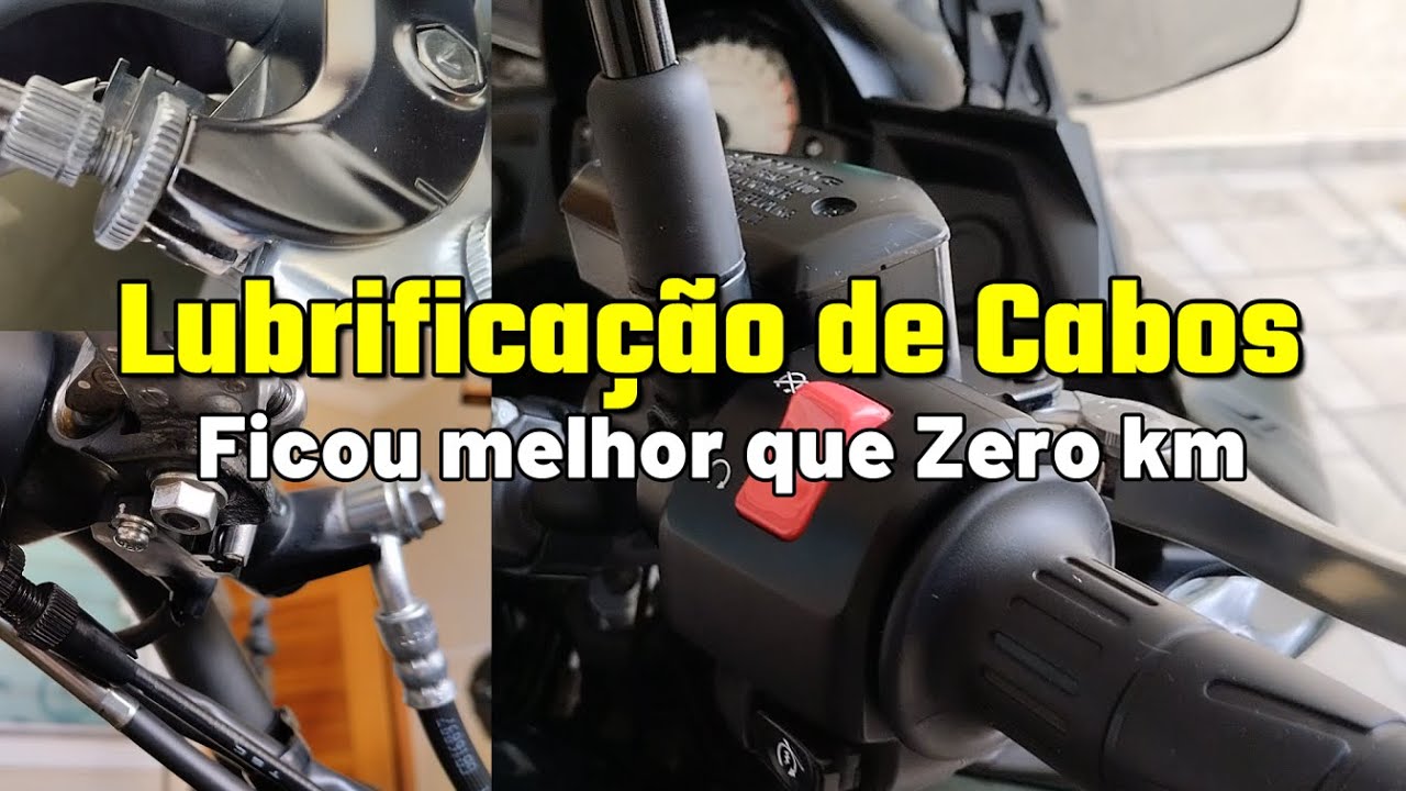 LUBRIFICAÇÃO dos cabos de EMBREAGEM E ACELERADOR - KAWASAKI VERSYS 650