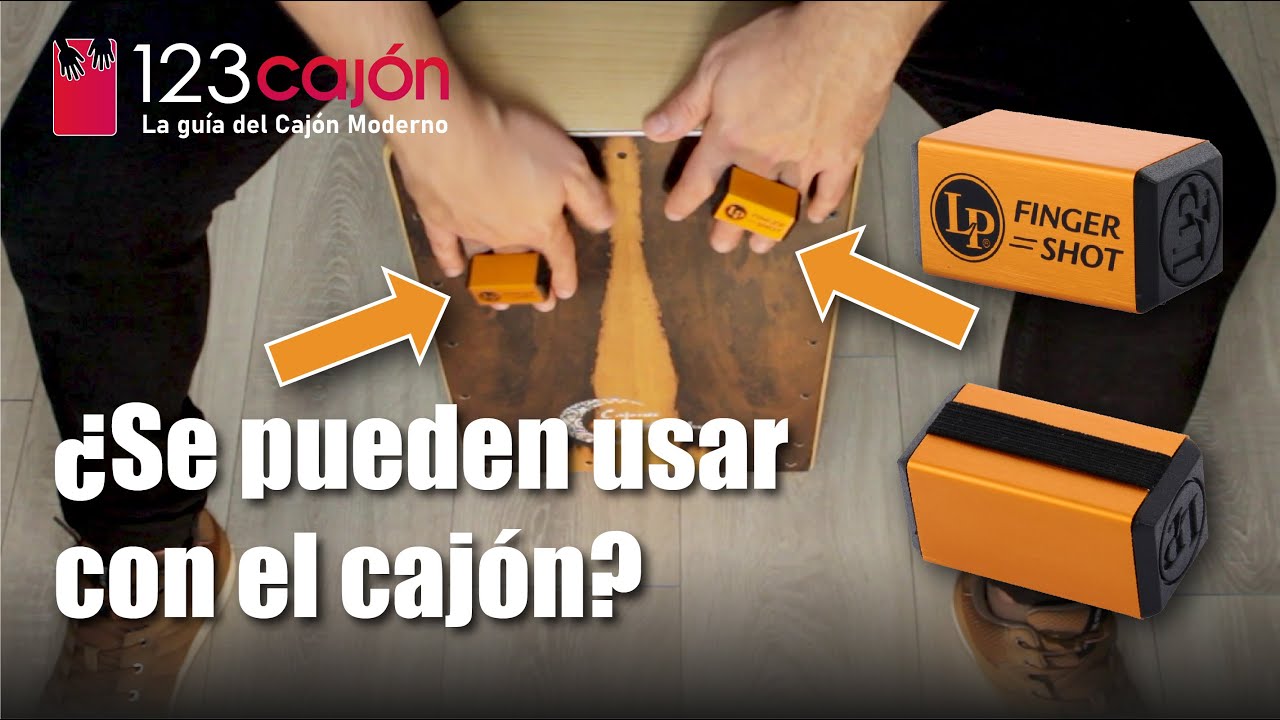 LP FINGER ONE SHOTS Shakers mano percusión - Review y Prueba LP Finger Shots 442F
