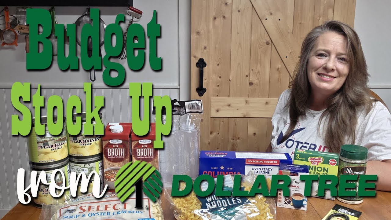 Бюджетный запас на 20 долларов от Dollar Tree