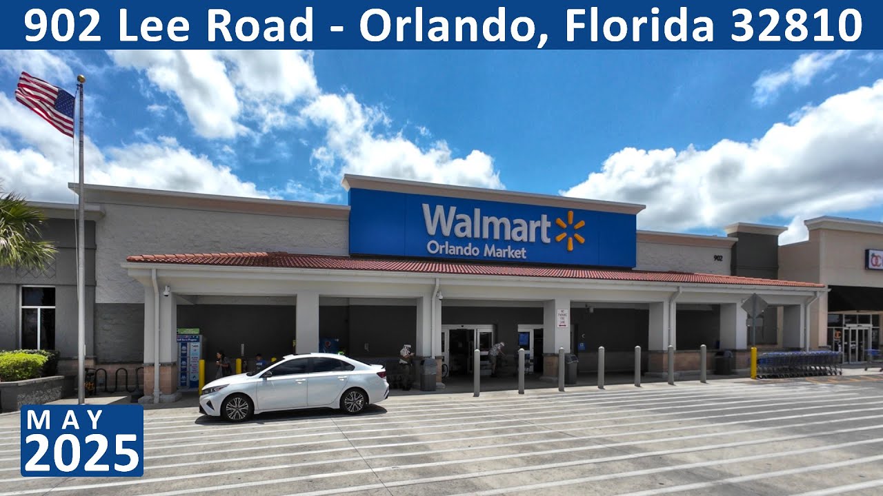 Walmart Orlando Market по адресу 902 Lee Road в Орландо, Флорида — продуктовый магазин 4197
