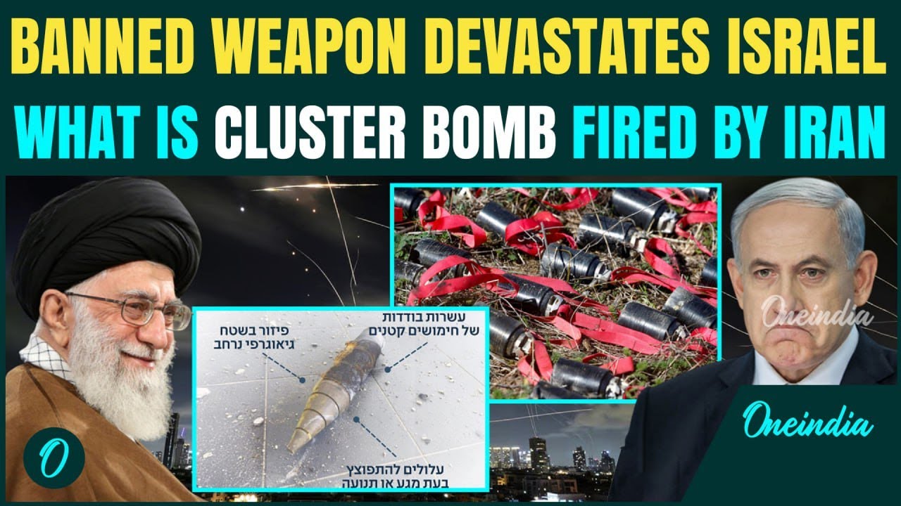 Iran's Banned Cluster Strike &mdash;20 Mini-Bombs Rain Over Israeli Civilians, IDF Confirms Illegal Strike