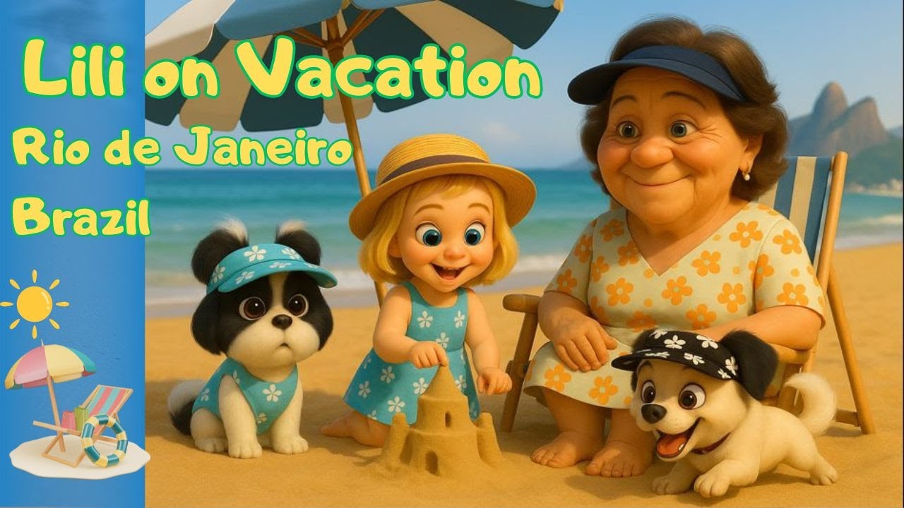 Лили в Рио 🌴 Спокойная босса-нова песня для детей | Волшебный мир Лили 🎶