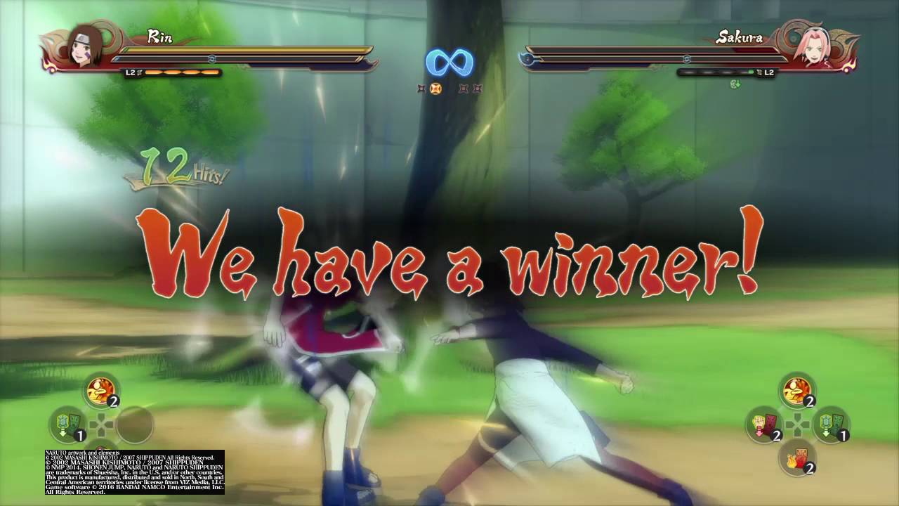 Naruto Shippuden: Ultimate Ninja Storm 4 Rin Vs Sakura