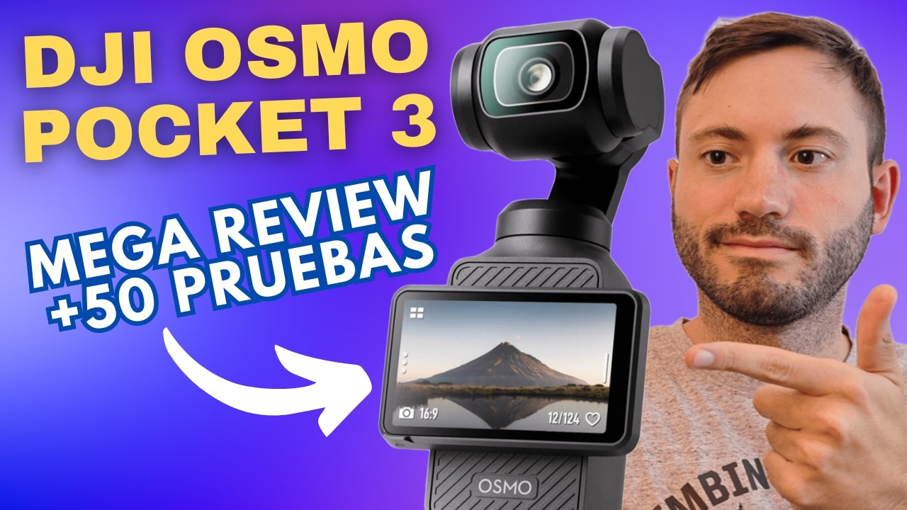 DJI OSMO POCKET 3... ¿Cámara perfecta para Youtube y Vlogs? | Review Creator Combo