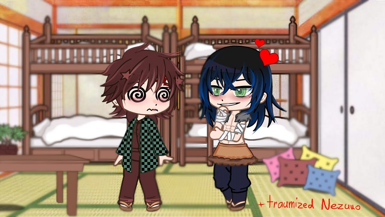 inosuke asking tanjiro what a kiss is #inotan #traumizednezuko