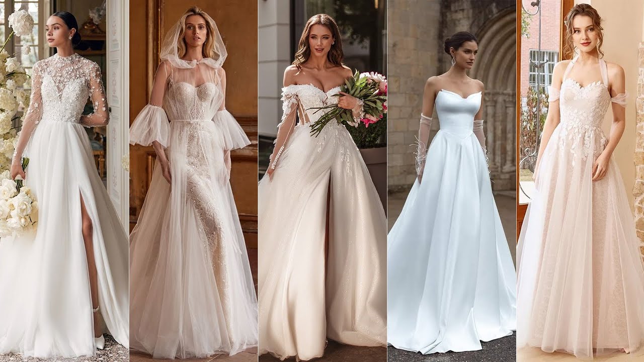 The Most Romantic Wedding Dress Trends For 2026 Modern Romance In Wedding Dresses Bridal Look