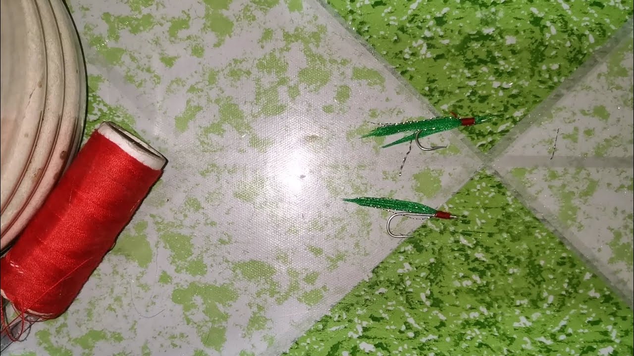(DIY)RATTLER SABIKI,how to make sabiki,step by step