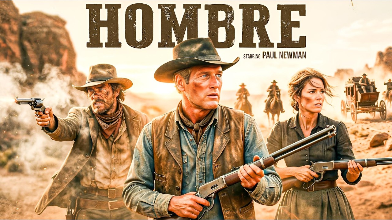 Paul Newman | Hombre | Watch the Full Watch Western Movie!