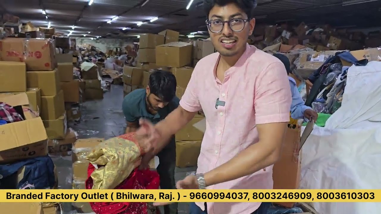 Readymade Garments // Biggest Warehouse Bhilwara // 100% Original Branded Lots  Wholesale