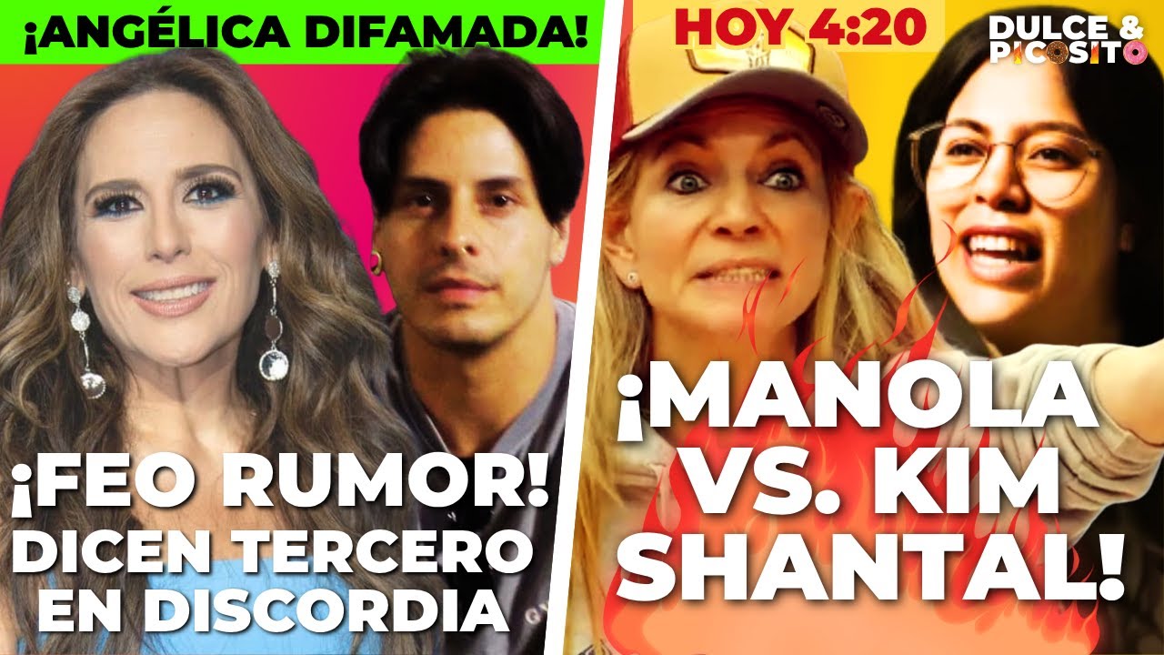&iexcl;DIFAMAN A ANG&Eacute;LICA VALE! &iexcl;DICEN HAY UN TERCERO!