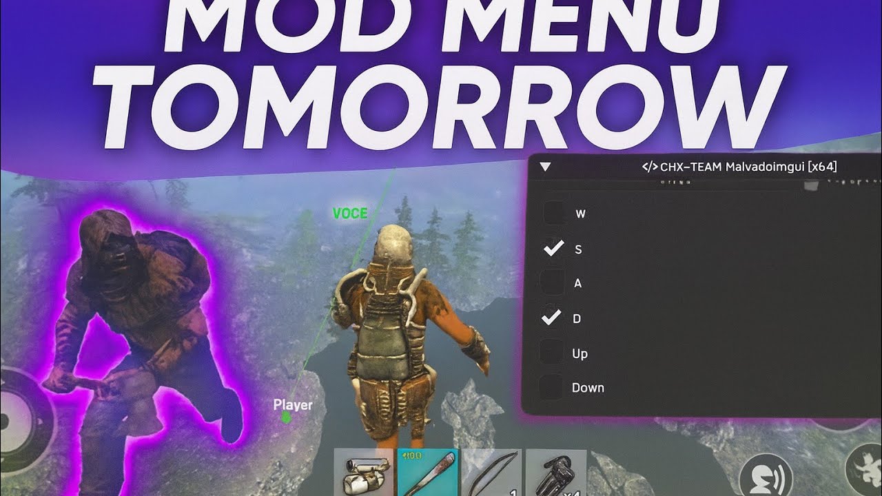 MOD MENU HACK {TOMORROW SURVIVAL}