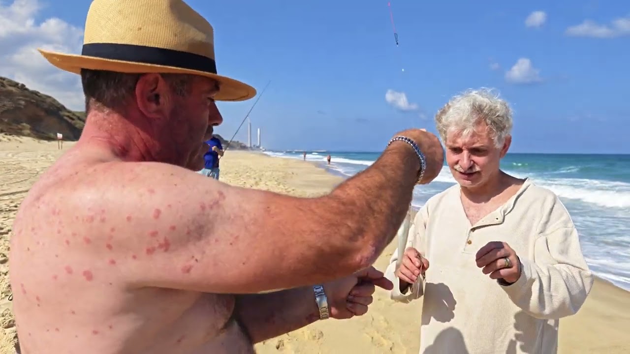 Fishing at Israel - 30,06,2023. Рыбалка в Израиле на пляжах Ашкелона - 30,06,2023.