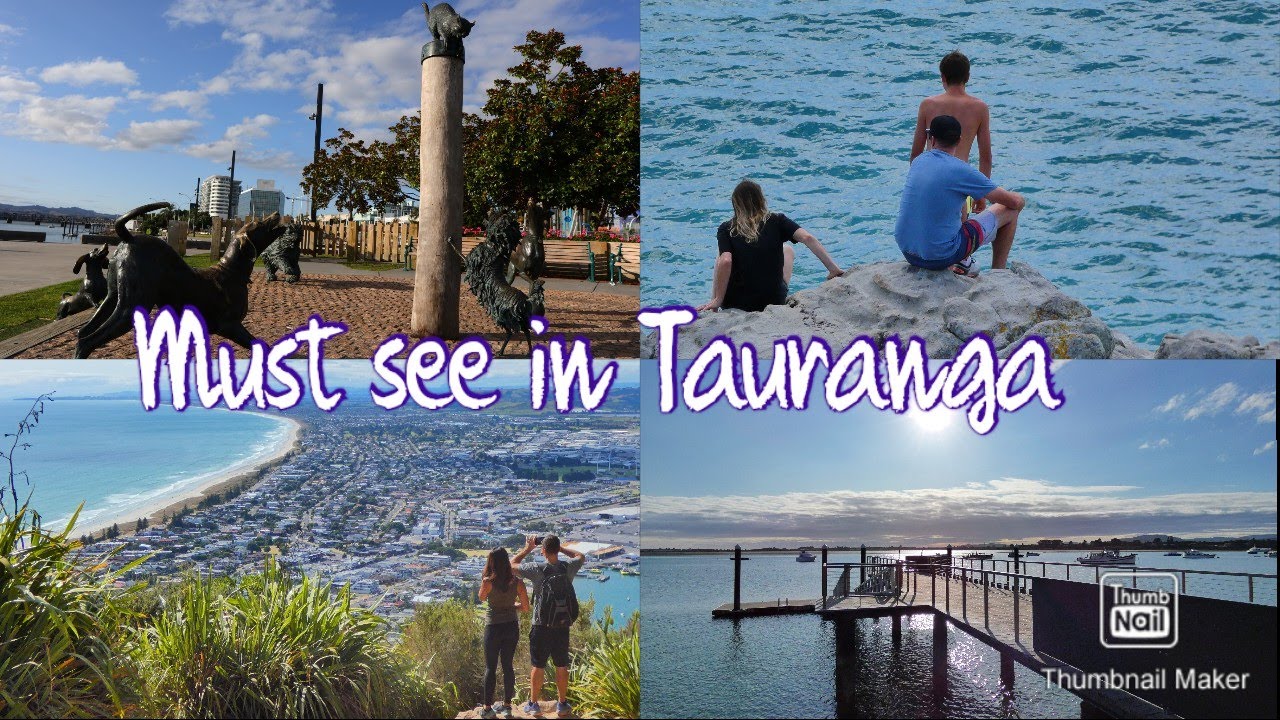 Must see in Tauranga, Mount Maunganui, Bay of Plenty,  New Zealand 新西兰北岛城市陶朗加不能错过景点