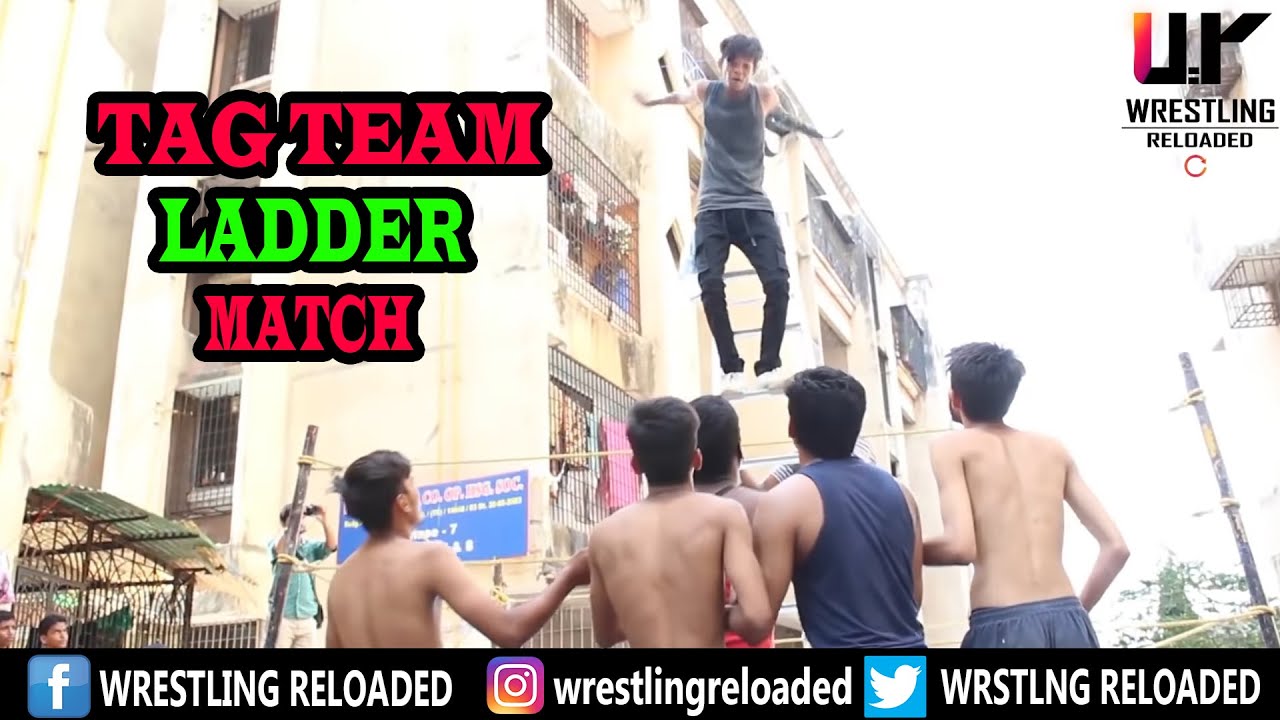 WWE TAG TEAM LADDER MATCH | WRESTLING RELOADED