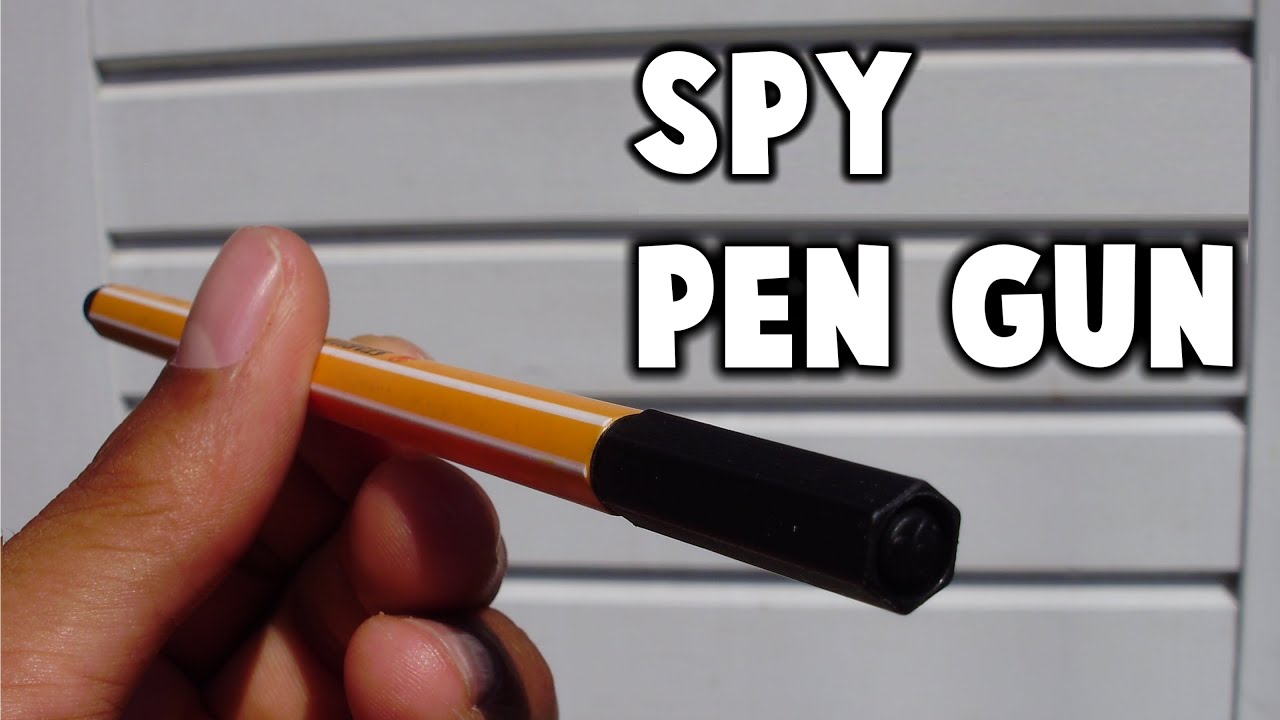 How To Make a $1 Spy Pen Gun