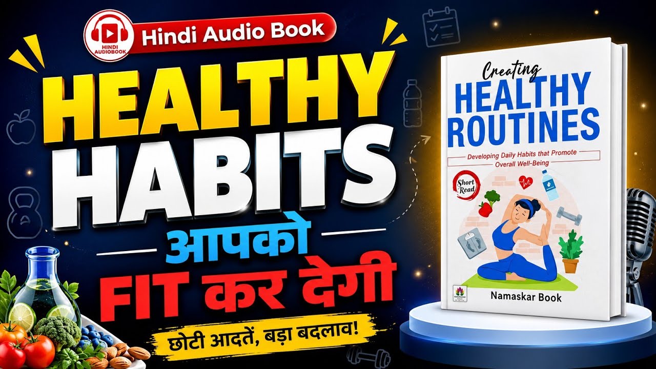 Healthy Routine kaise bnaye | How to make Routine | Creating Healthy Routines Audiobook in Hindi 