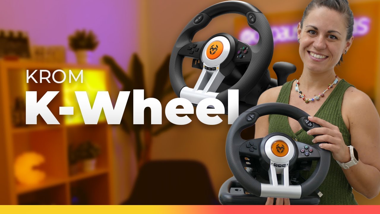 Volante gaming Krom K-wheel - Review en español