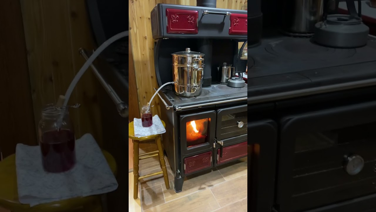Steam Juicing Cranberries