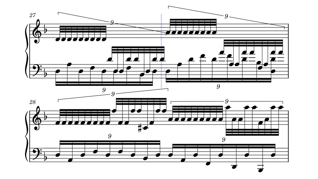 Etude in D Minor for Piano, 