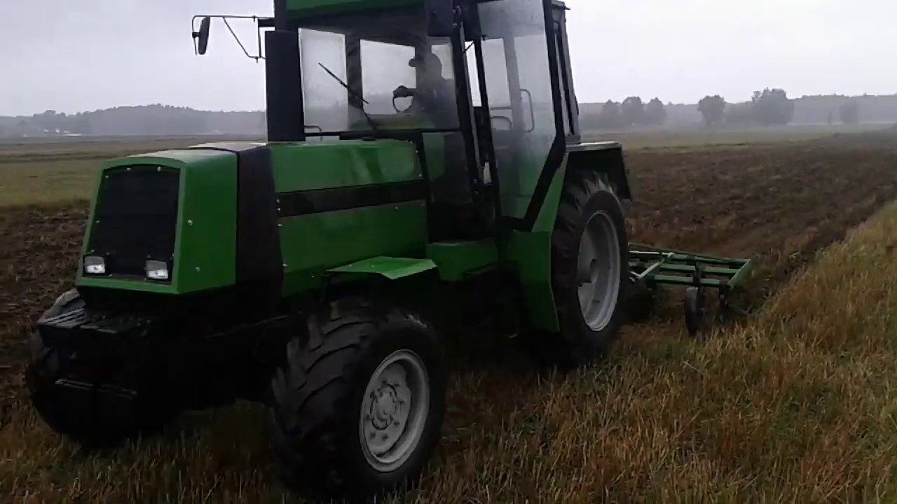 Fortschritt ZT 323-A + kultywator 3.6m (04.09.2017)